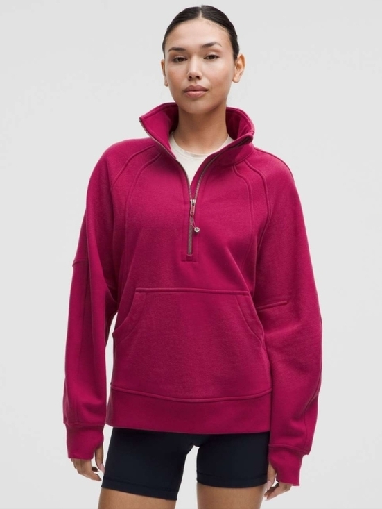 lululemon athletica Sweaters - Lululemon Scuba Oversized Funnel-Neck Half Zip
